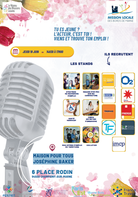 Affiche du Stand'UP du 19 Juin 2025