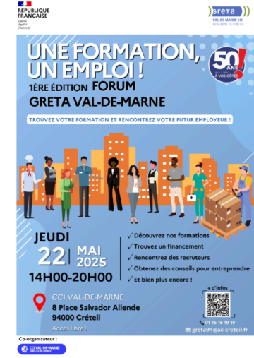 Forum du Greta Val de Marne